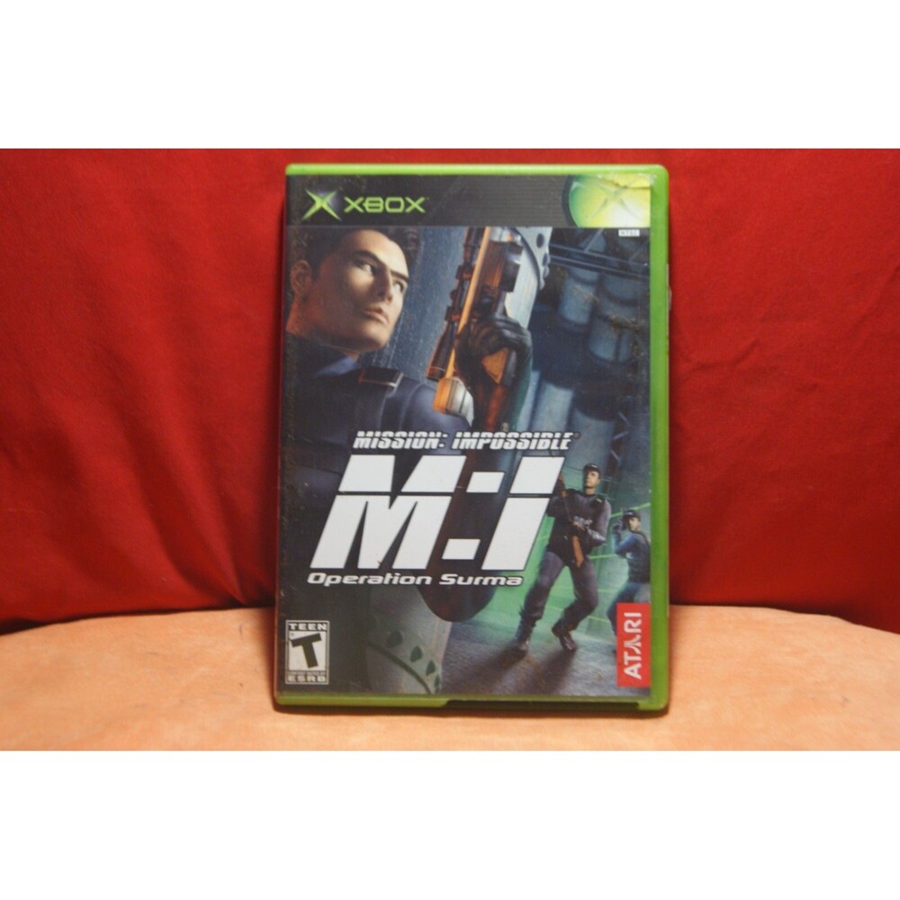 Mission Impossible Operation Surma - Xbox  - Complete CIB Shoot'em Up Game